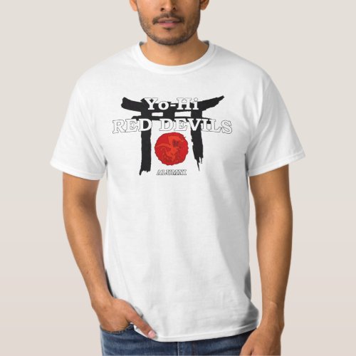 Yo_Hi Red Devils Japan Alumni T_Shirt