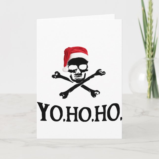 Yo Ho Ho Holiday Card (Front)