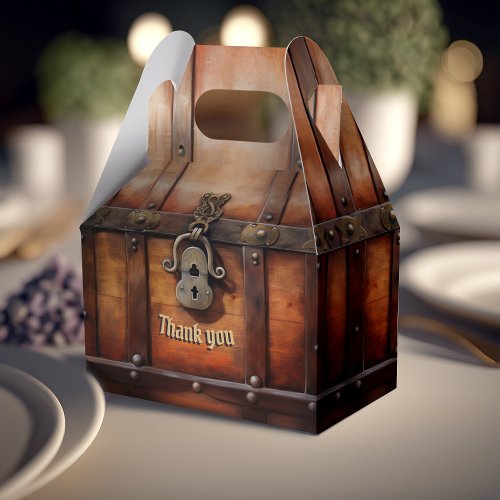 Yo_Ho_Ho Pirate Treasure Chest Foldable Gift Box