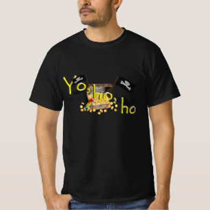 YO HO HO Pirate Treasure Chest T-Shirt