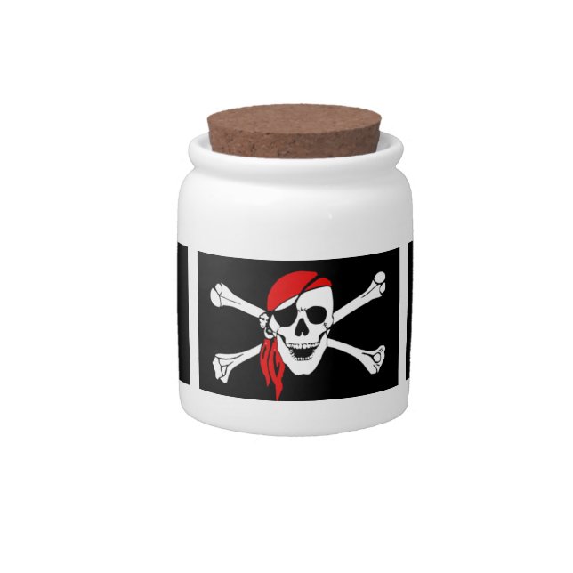 Yo Ho Pirate Candy Jar (Front)