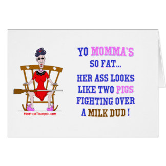 Yo Mama Cards | Zazzle