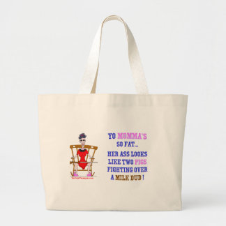 Yo Momma # 03 Large Tote Bag