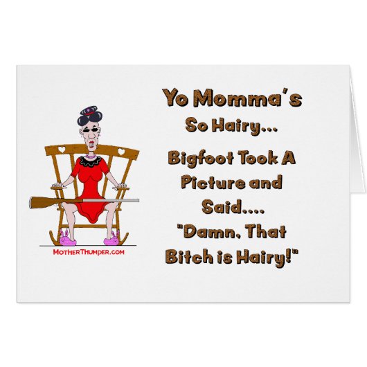 Yo Momma # 06 Cards (Front Horizontal)