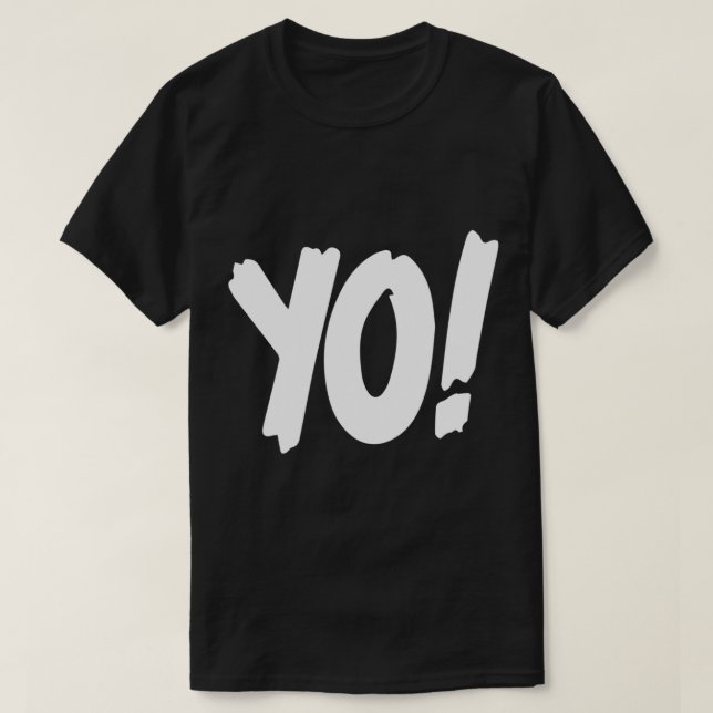 Yo! mtv raps replica logo 1993 era WHITE Classic T T-Shirt (Design Front)