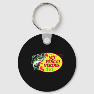 Yo Pesco Verdes Funny Saying Mexican Poncho Cinco  Keychain