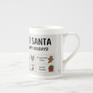 Yo Santa Funny Summer Christmas Tropical Holiday Bone China Mug