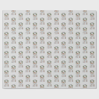 Yo Santa Funny Summer Christmas Tropical Holiday Wrapping Paper