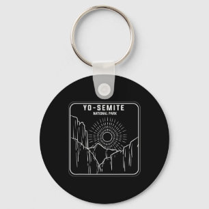 Yo-semite Trump Funny Yosemites Trump Meme Keychain
