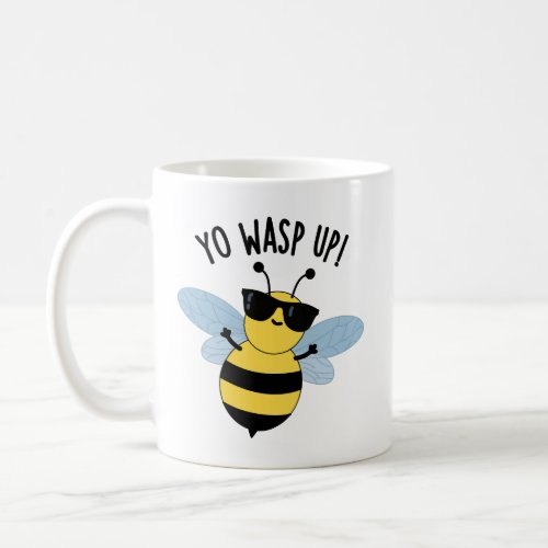 Yo Wasp Up Funny Bug Puns Coffee Mug