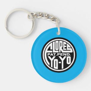 Yo-Yo Logo Art Keychain