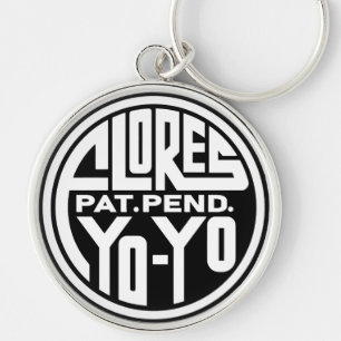 Yo-Yo Logo Art Keychain