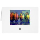 Yo-yo magical card (Back Horizontal)