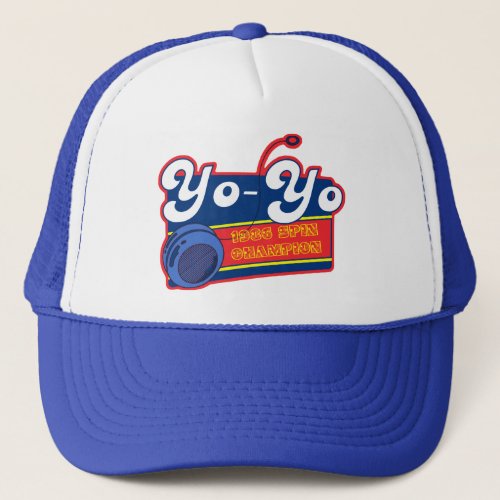 Yo_Yo Spin Champion Trucker Hat