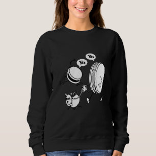 Yo Yo Walking The Dog Yoyo Toy Professional Sweatshirt