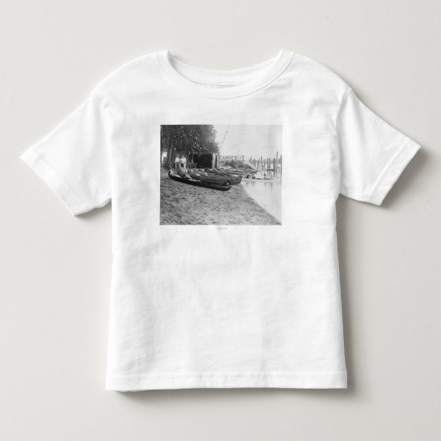 Yocum Canoe House, Arlington Beach Park Toddler T-shirt (Front)