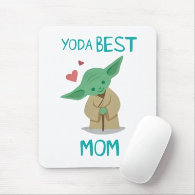 Yoda Best Mom Mouse Pad
