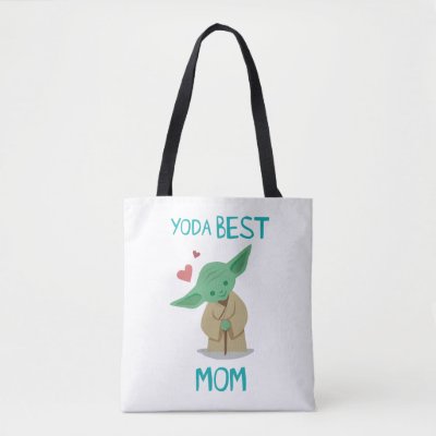 Yoda Best Mom Tote Bag