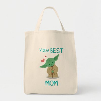 Yoda Best Mom Tote Bag