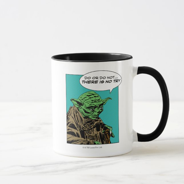 Yoda Comic Mug (Right)