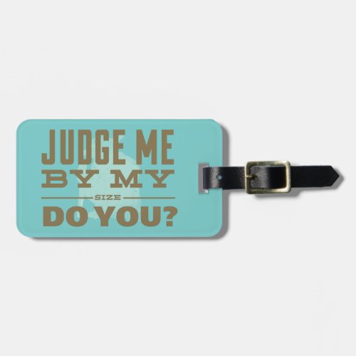 Yoda _ Judge Me By My Size Do You Luggage Tag