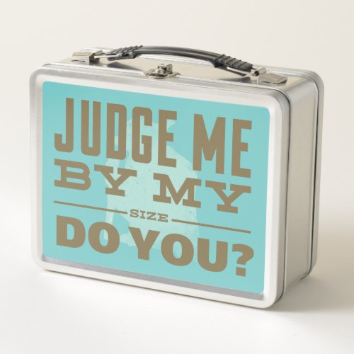 Yoda _ Judge Me By My Size Do You Metal Lunch Box