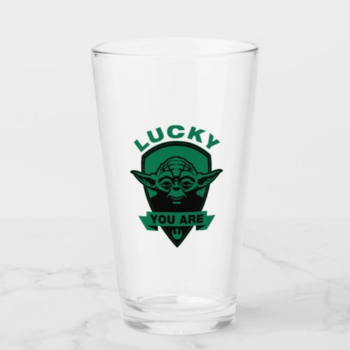 Yoda _ Lucky You Are Glass