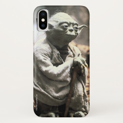 Yoda On Dagobah iPhone X Case