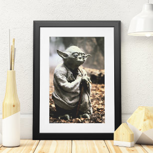 Yoda On Dagobah Poster