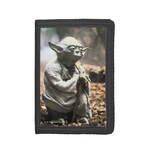 Yoda On Dagobah Trifold Wallet