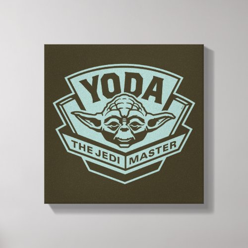Yoda _ The Jedi Master Canvas Print