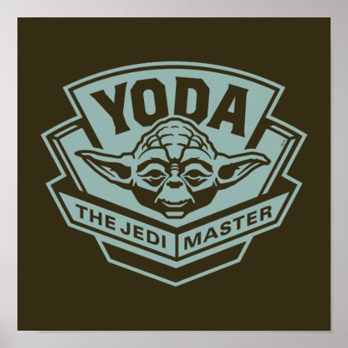 Yoda _ The Jedi Master Poster