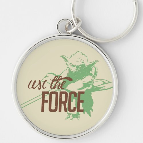 Yoda _ Use The Force Keychain