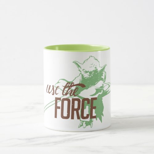 Yoda _ Use The Force Mug