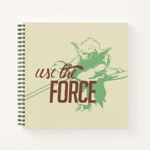 Yoda _ Use The Force Notebook