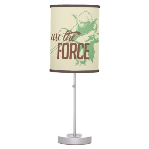 Yoda _ Use The Force Table Lamp