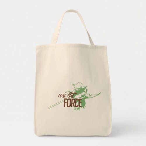 Yoda _ Use The Force Tote Bag