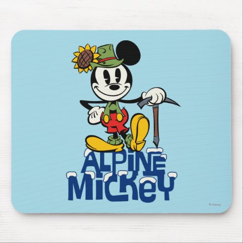 Yodelberg Mickey  Alpine Mickey Mouse Pad