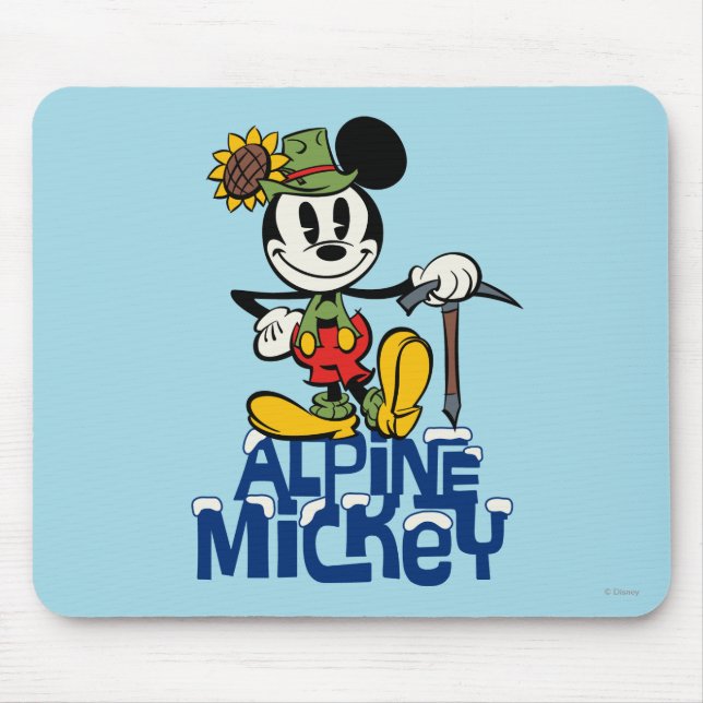 Yodelberg Mickey | Alpine Mickey Mouse Pad (Front)