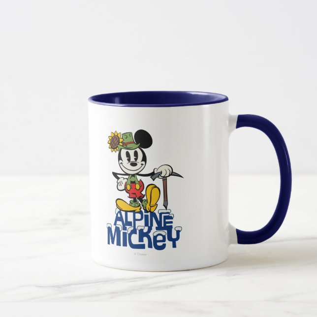Yodelberg Mickey | Alpine Mickey Mug (Right)