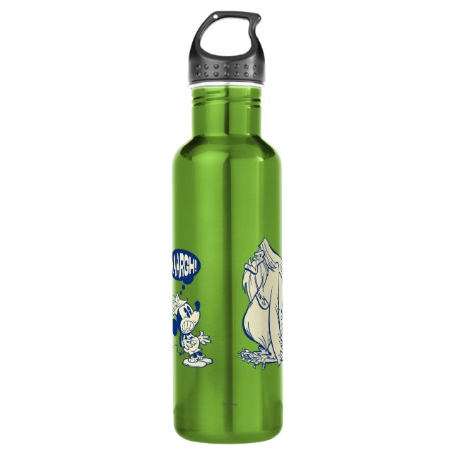 Yodelberg | Mickey and Yeti Water Bottle (Front)