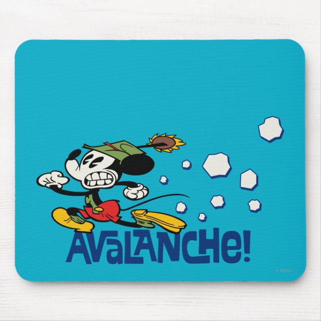 Yodelberg Mickey | Avalanche Mouse Pad (Front)