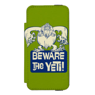Yodelberg Mickey   Beware the Yeti iPhone SE/5/5s Wallet Case