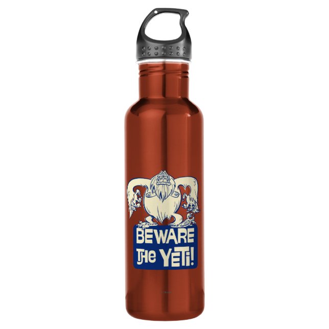 Yodelberg Mickey | Beware the Yeti Water Bottle (Front)
