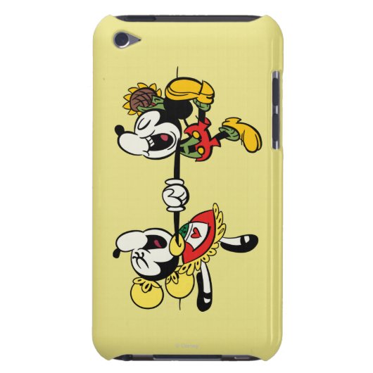 Yodelberg Mickey | Holding Hands Barely There iPod Cover (Back)