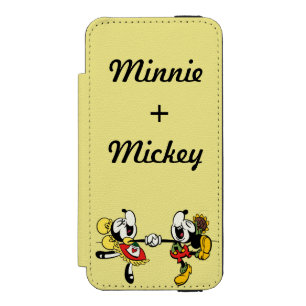 Yodelberg Mickey   Holding Hands iPhone SE/5/5s Wallet Case