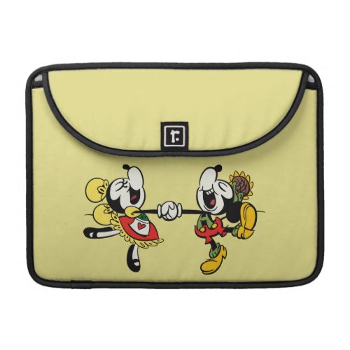 Yodelberg Mickey  Holding Hands Sleeve For MacBook Pro