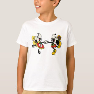 Yodelberg Mickey Holding Hands T-Shirt