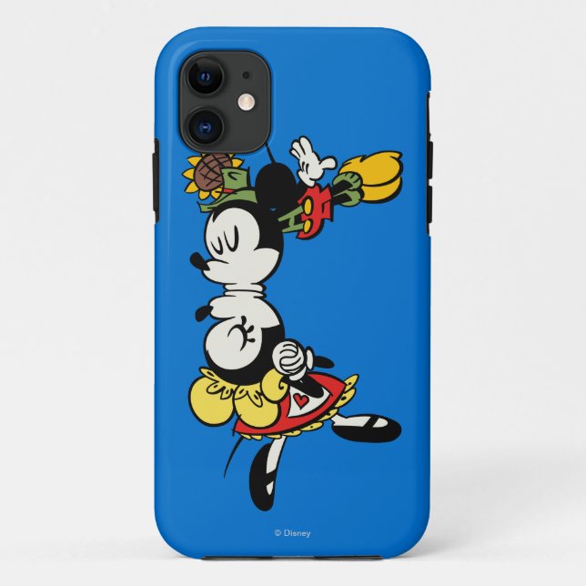 Yodelberg Mickey | Kissing Case-Mate iPhone Case (Back)