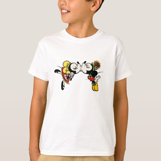 Yodelberg Mickey | Kissing T-Shirt (Front)
